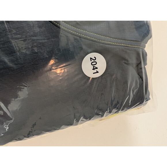 PrAna Men's Hurricane FZ Fleece Jacket Bright Yellow Geometric Size XL - Picture 12 of 12